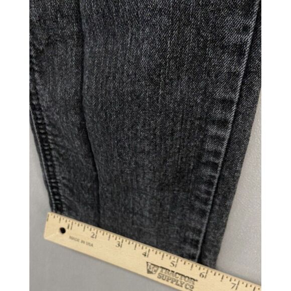 Levis 511‎ Jeans YOUTH BOYS 16 SLIM 28x28 Straight Black Medium Wash Stretch - Picture 16 of 16